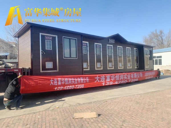 汉中富华恒润实业承接新疆博湖县生态公厕项目